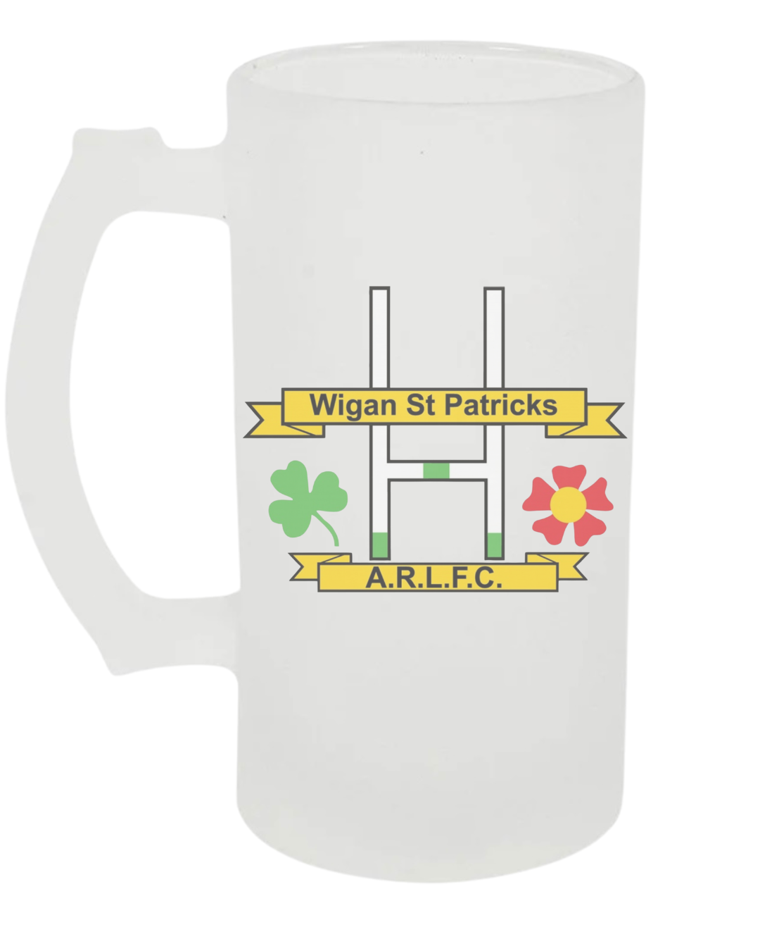 Beer Stein - Frosted Glass