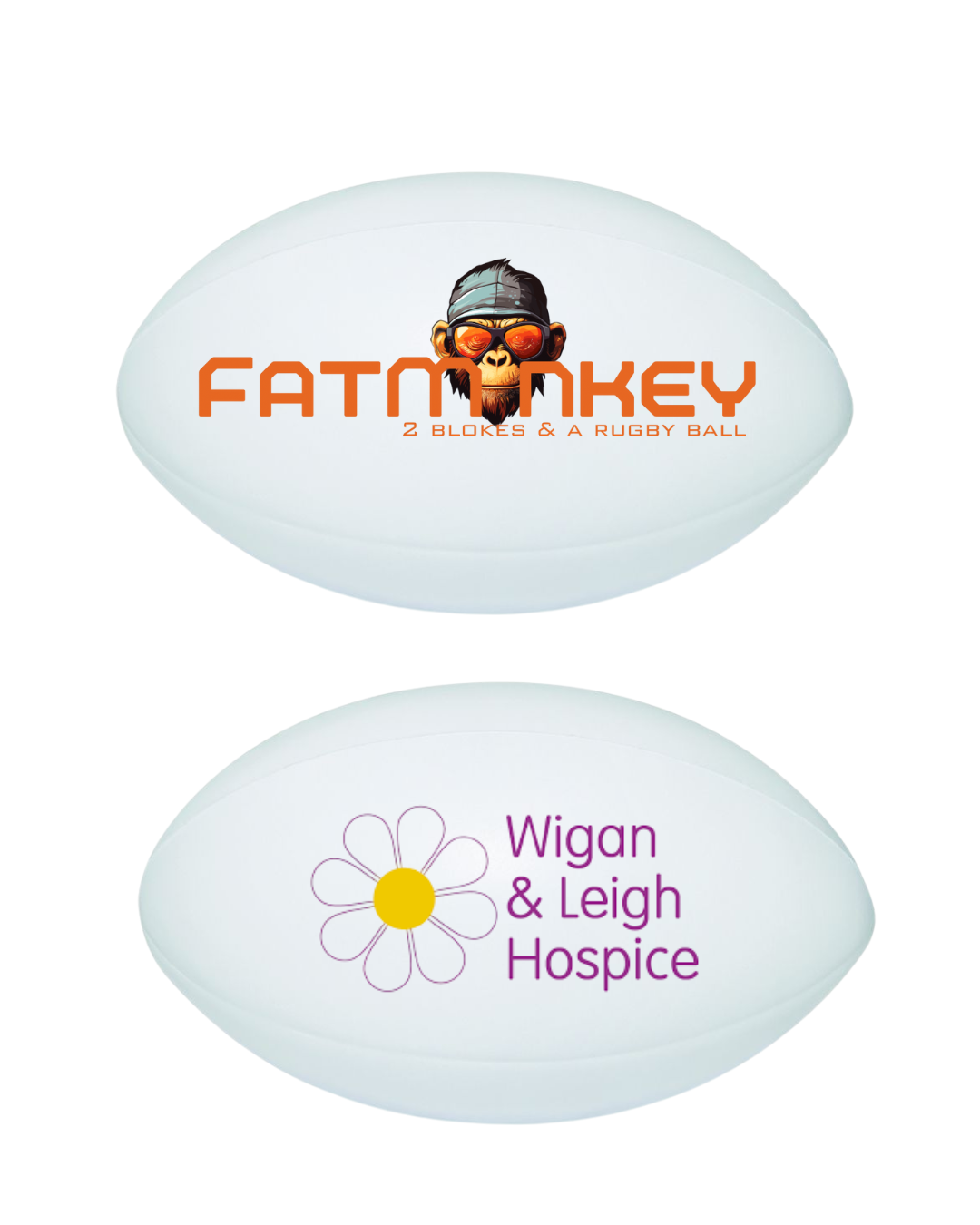 Fat Monkey - Stress Rugby Ball