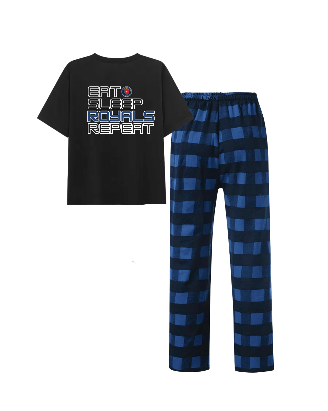 Kids and Adults PJ’s - Eat Sleep Royals Repeat