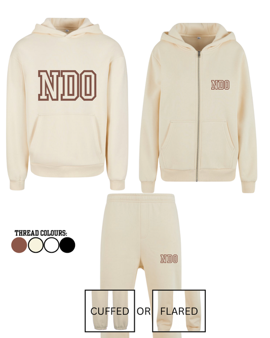 NDO Luxury Cream Joggers - Flarred