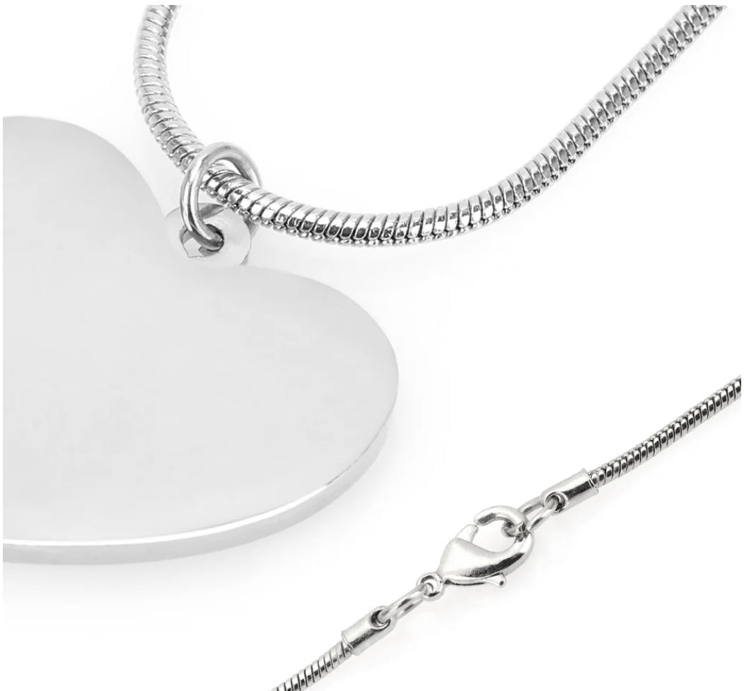 Heart Silver Necklace