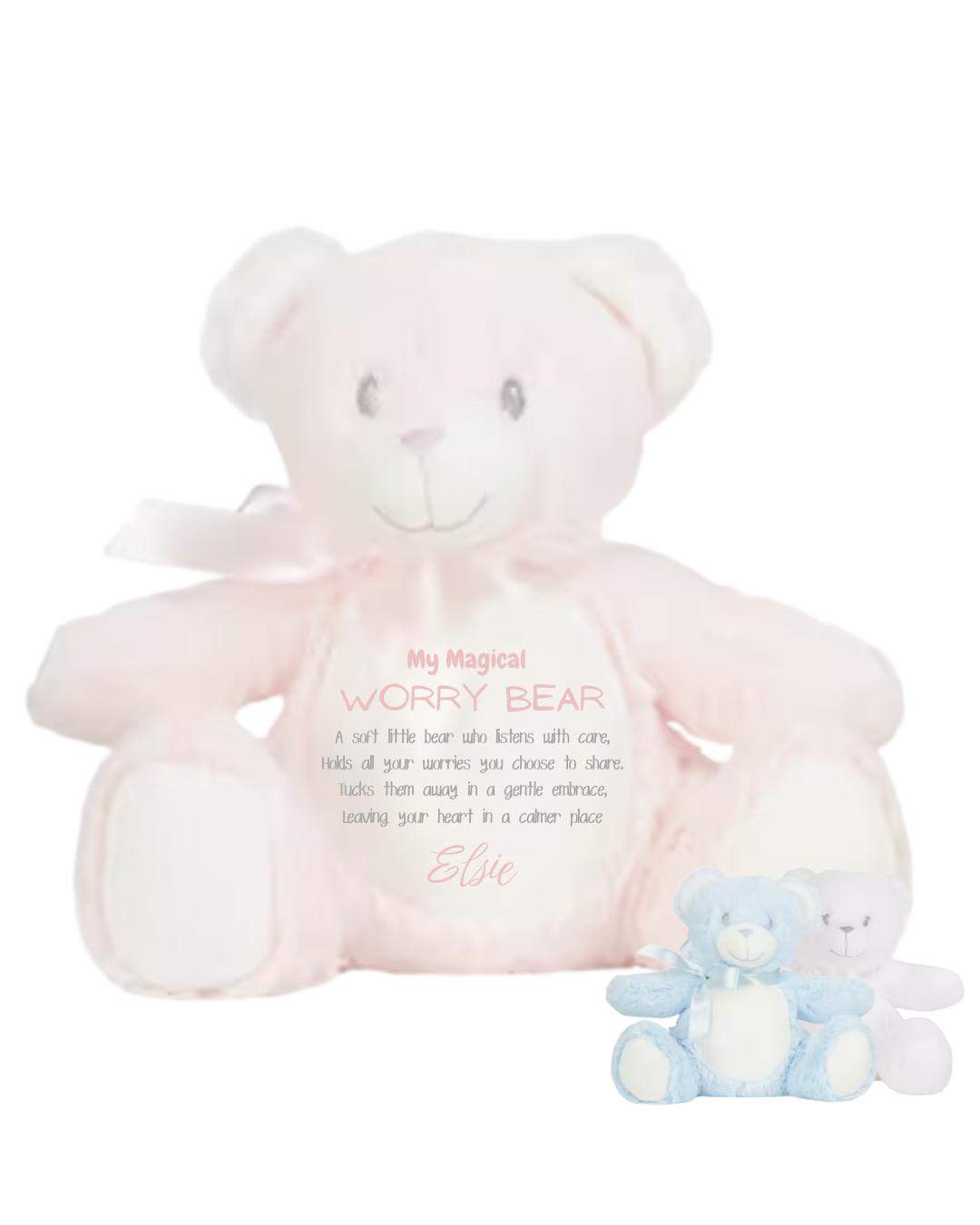 Worry Bear - 3 Colours