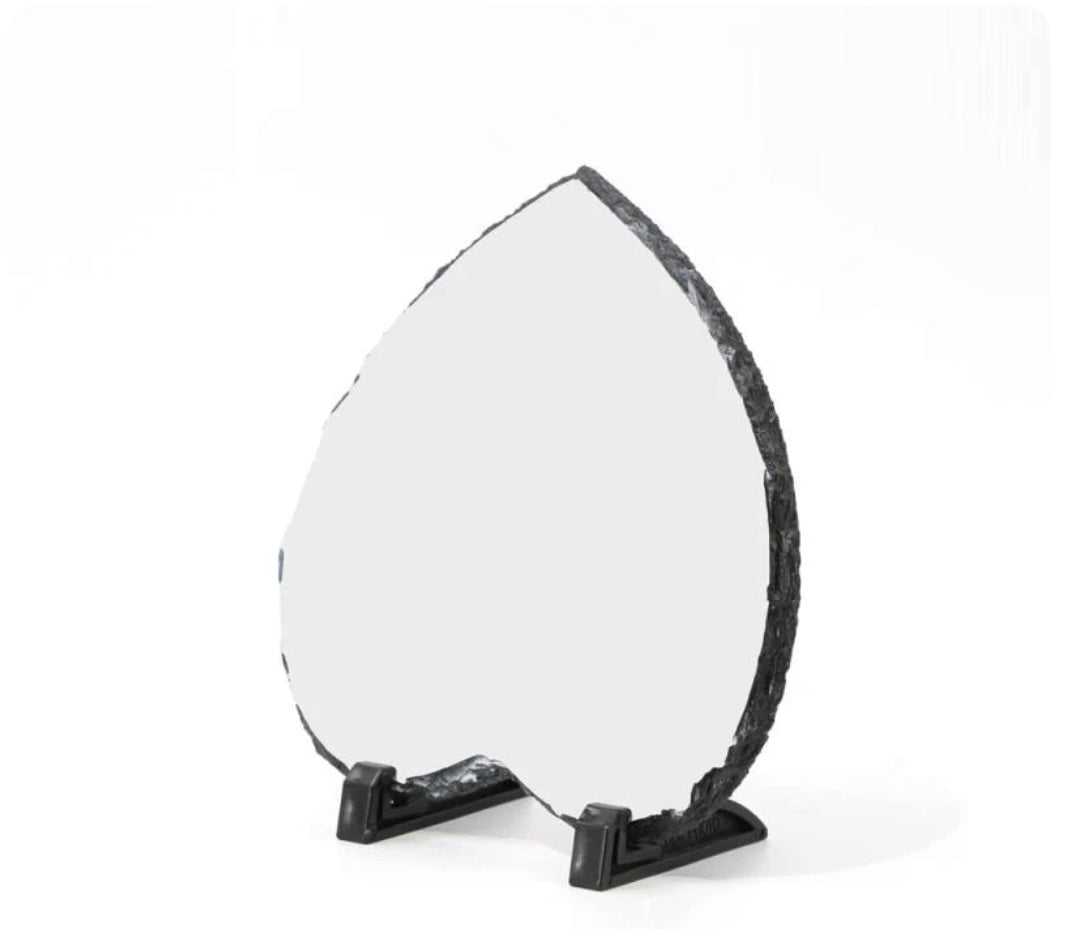 Heart Shaped Rock Slate