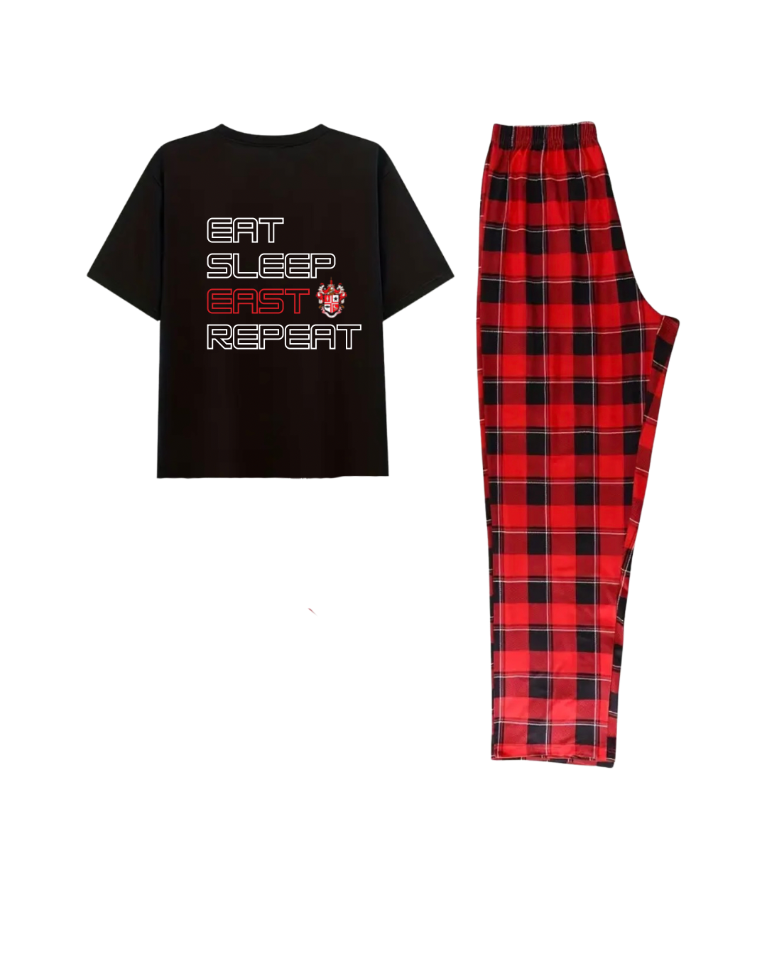 Kids and Adults PJ’s - Eat Sleep East Repeat
