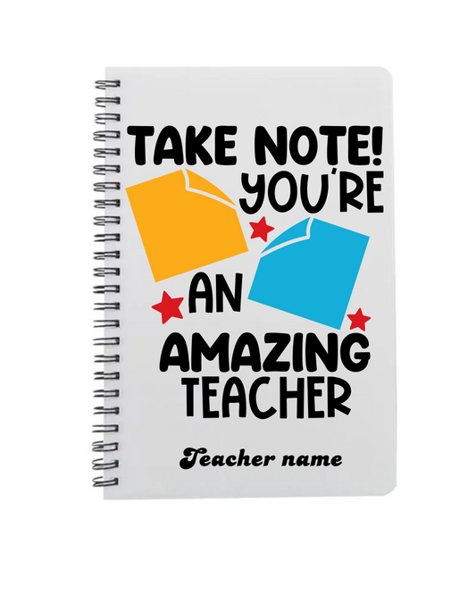 A5 notepad - Take note