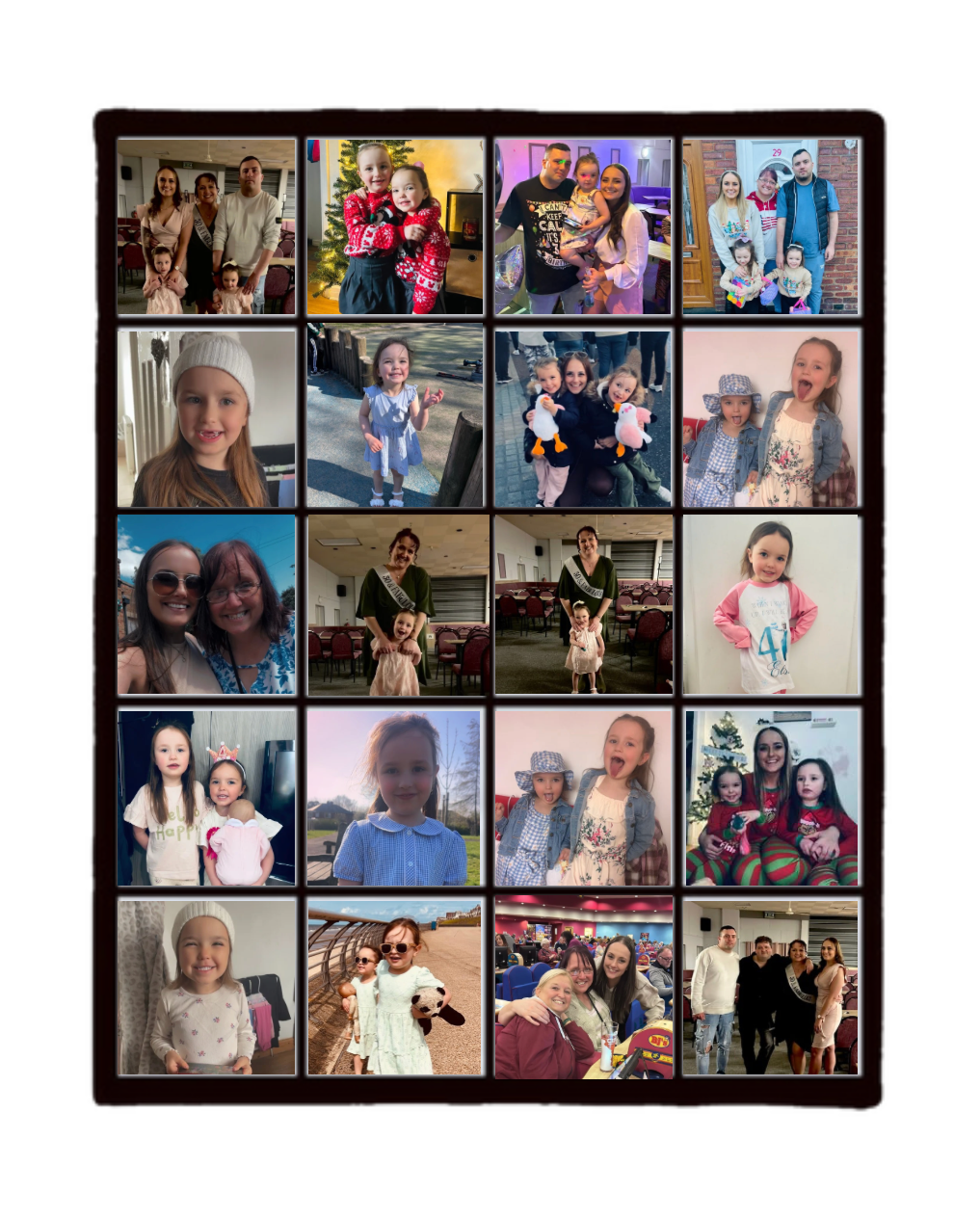 20 Image Fleece Blanket