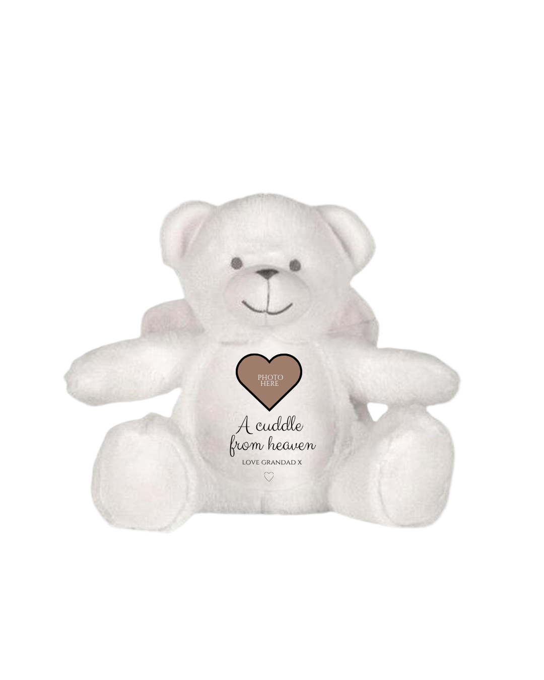 ‘’A cuddle from heaven’’ Angel Bear
