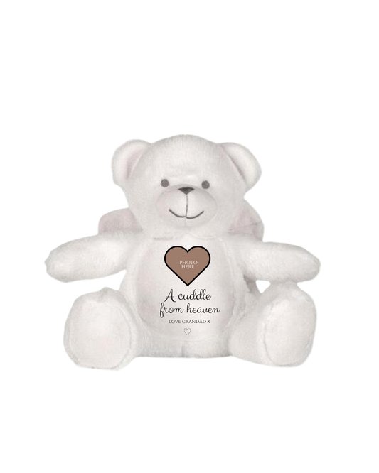 ‘’A cuddle from heaven’’ Angel Bear