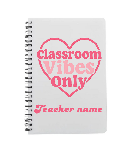 A5 notepad - Classroom Vibes
