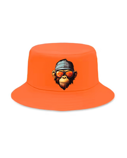 Orange Bucket Hat