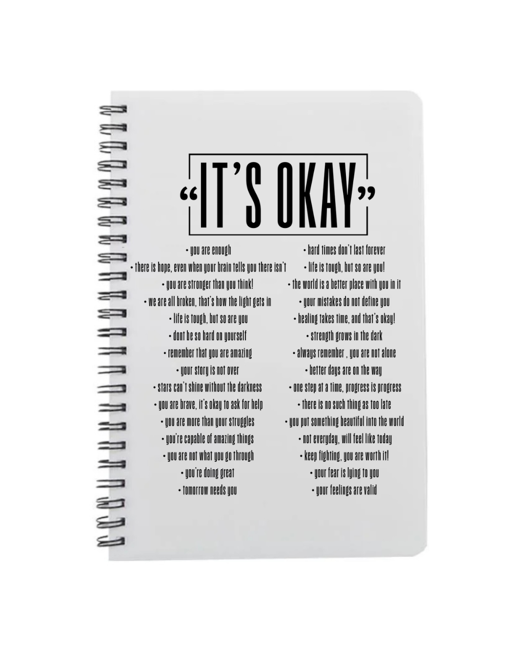 ‘’ITS OKAY’’ Notepad