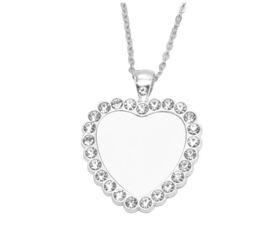 Heart Zinc Necklace